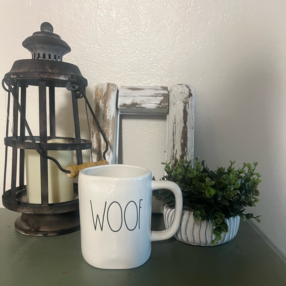 WOOF RAE DUNN MUG